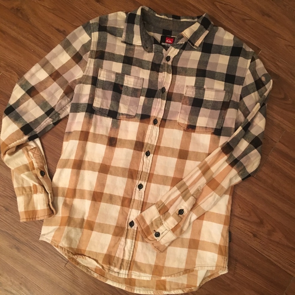 Quicksilver Custom Bleached Flannel. - image 2
